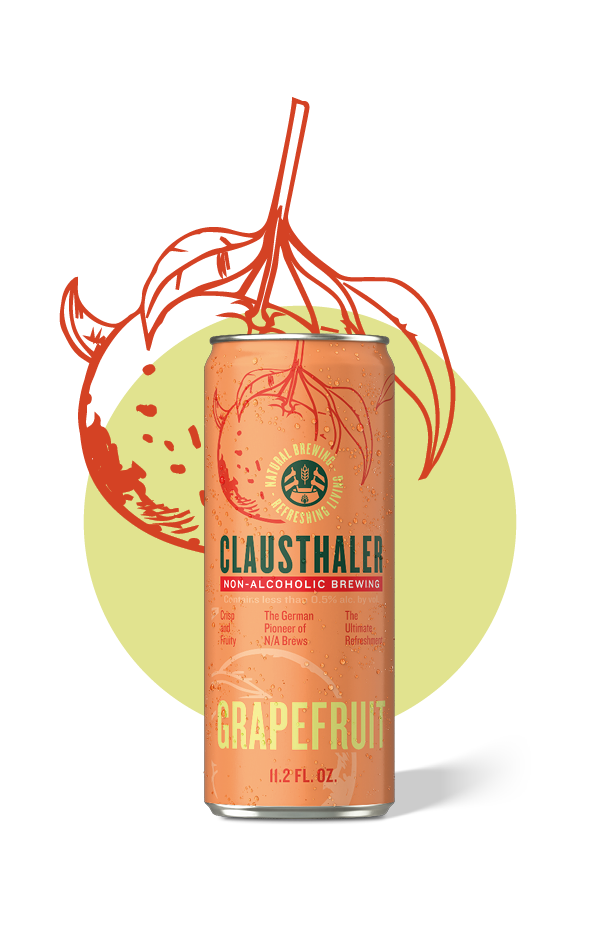 Clausthaler Grapefruit | 6-pack Cans