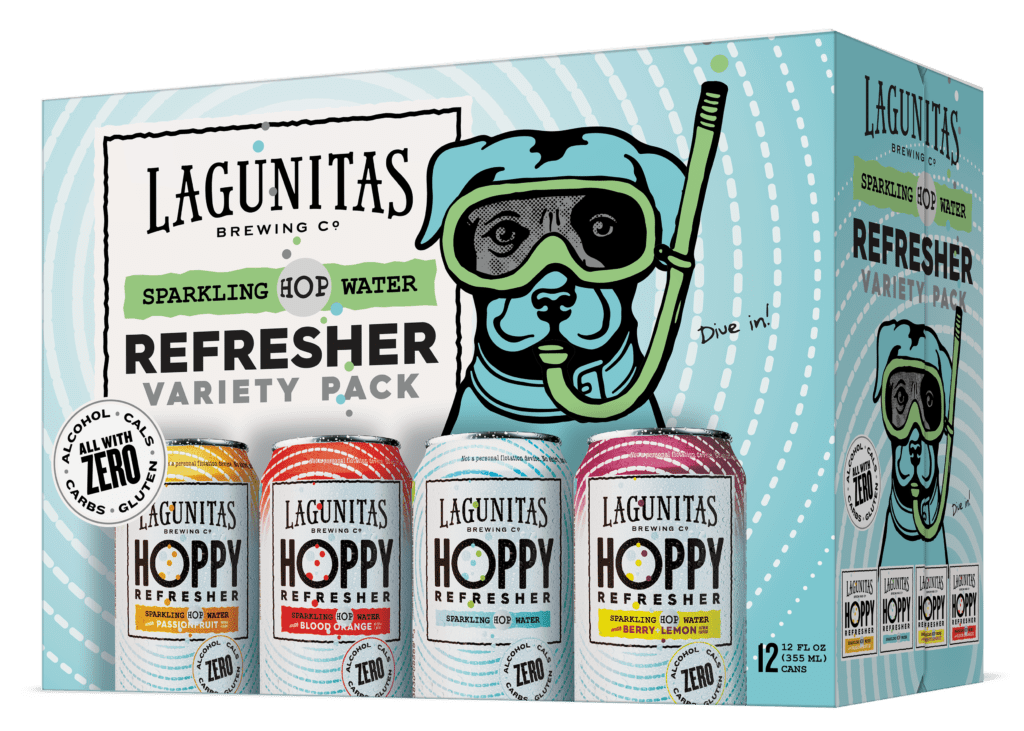 Lagunitas Sparkling Hop Water Refresher Variety Pack | 12-pack Cans