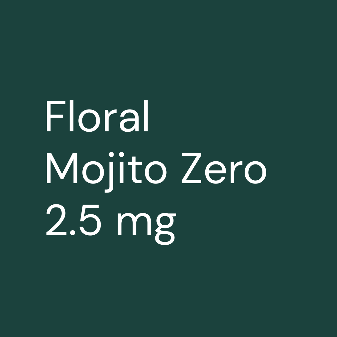 Floral Mojito Zero 2.5 | 4-pack