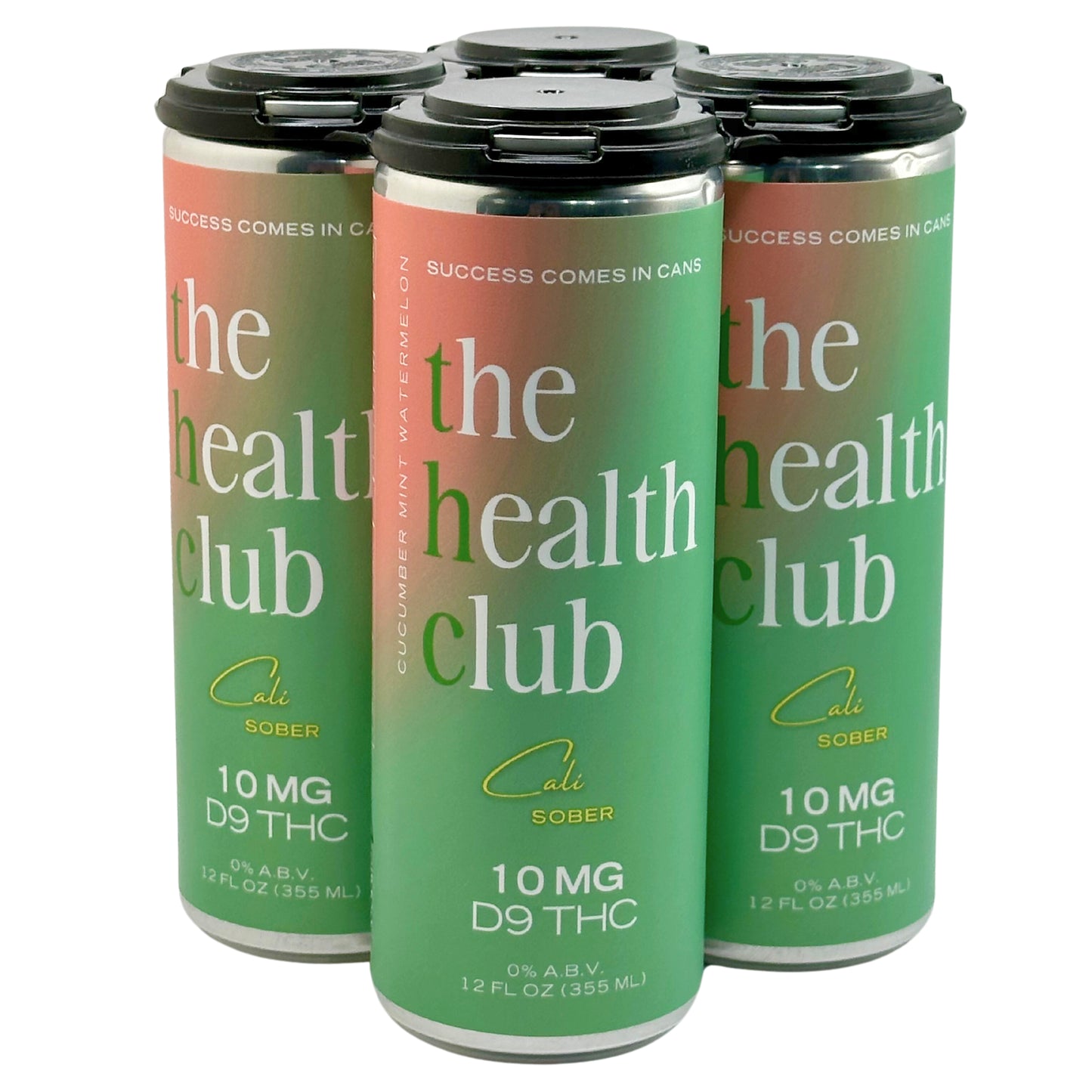 The Health Club 12oz Cucumber Mint Watermelon - 4pk