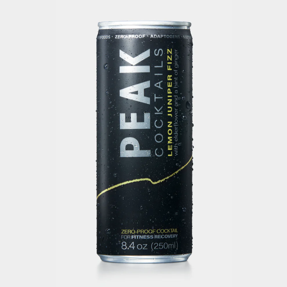 Peak Cocktails Lemon Juniper Fizz | 4-pack