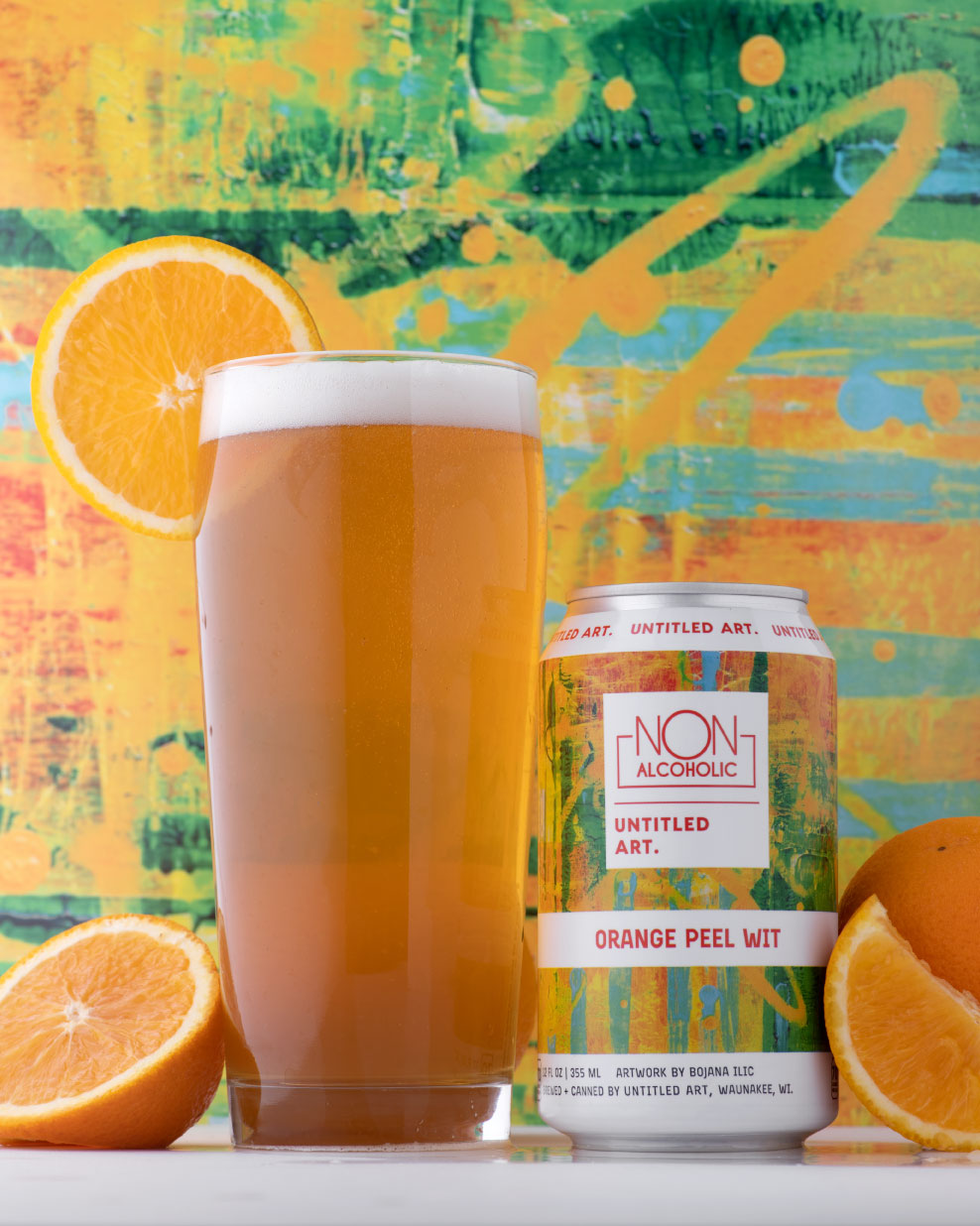 Untitled Art Non Alcoholic Orange Peel Wit