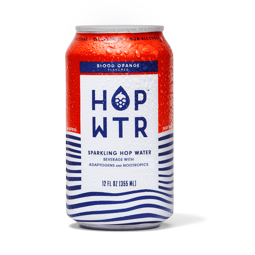 HOP WTR Blood Orange Sparkling Hop Water