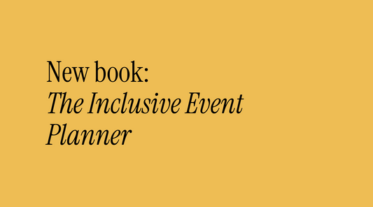 New book: The Inclusive Event Planner