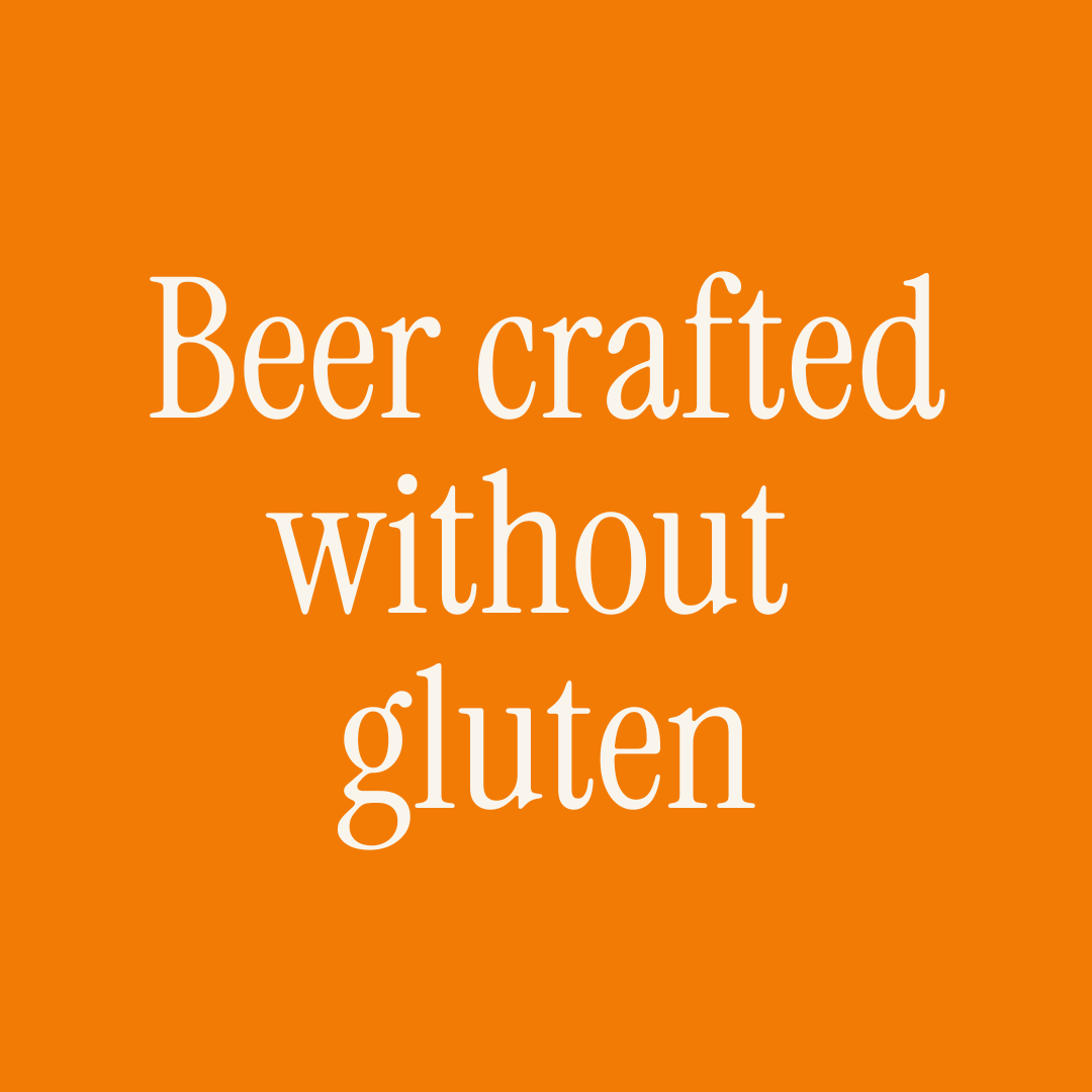 Beers crafted without gluten