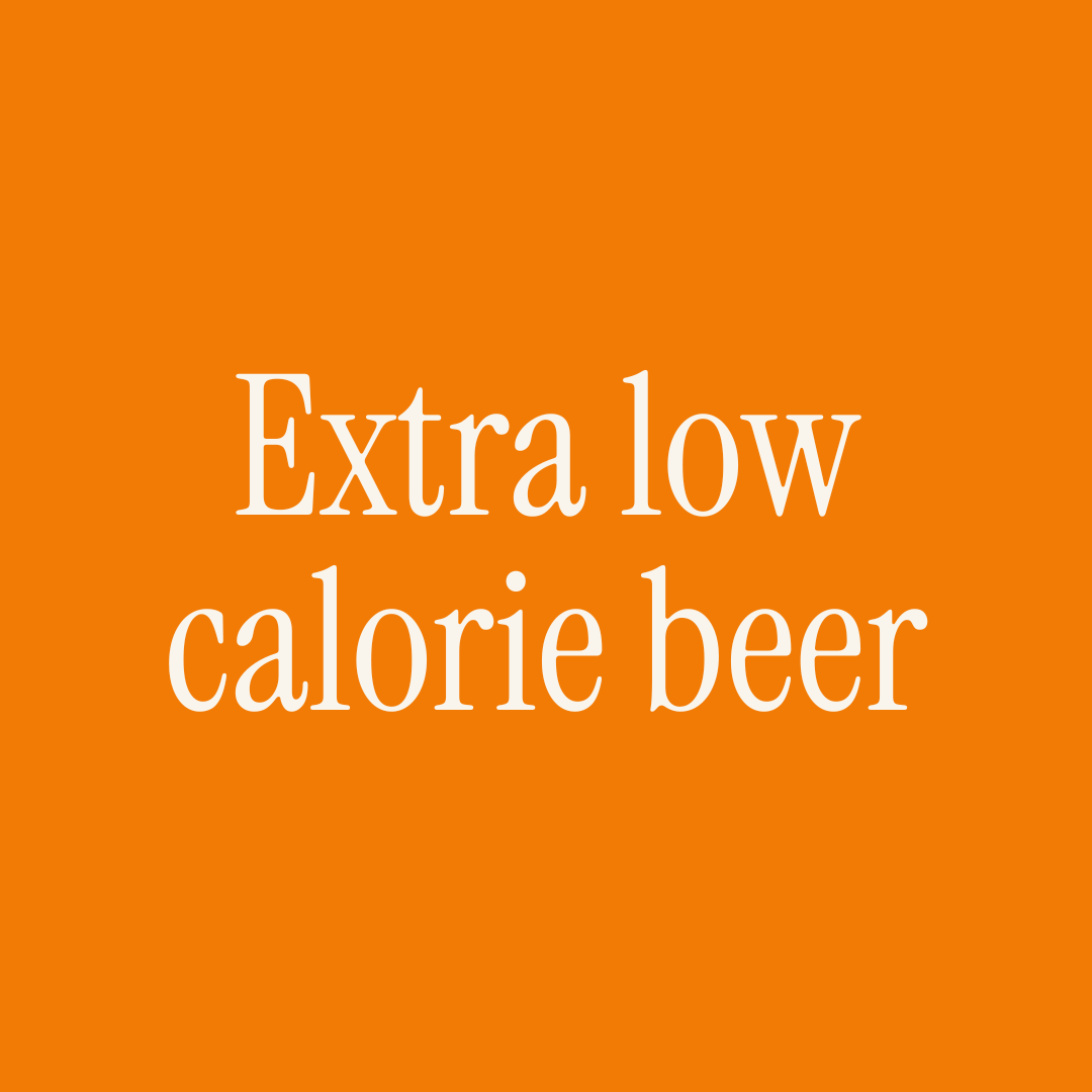 Extra low calorie beers