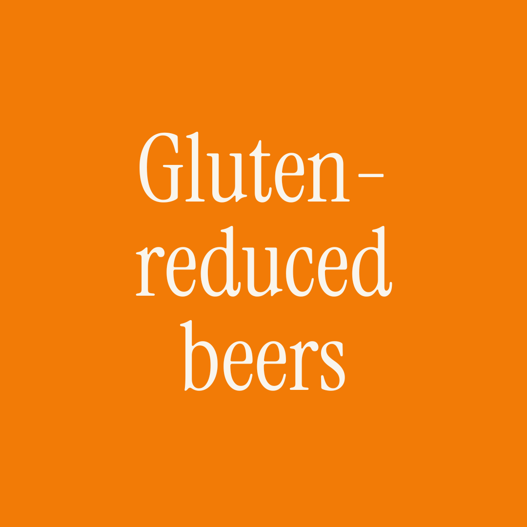 Gluten-reduced beers