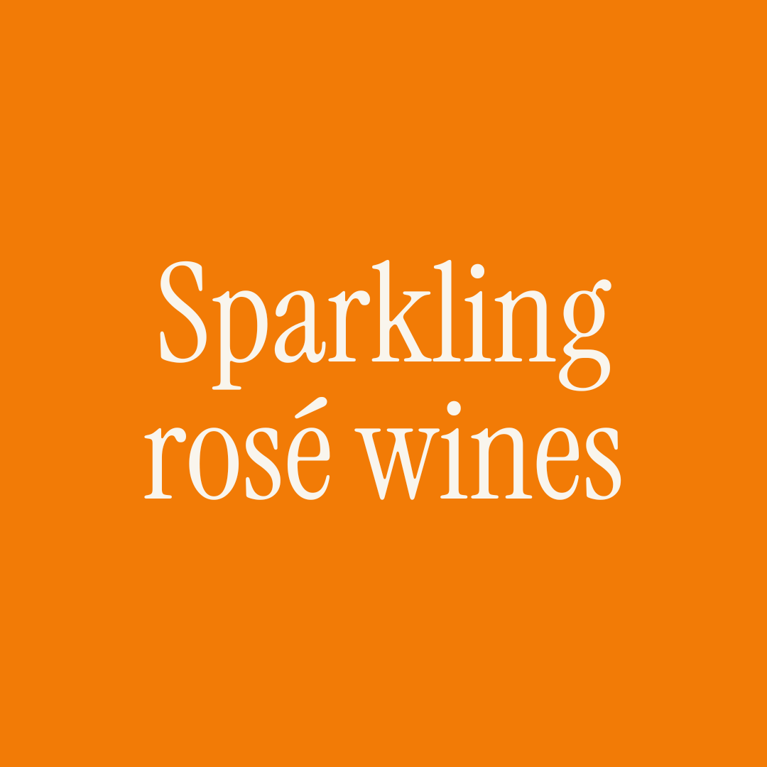 Sparkling rosé wines