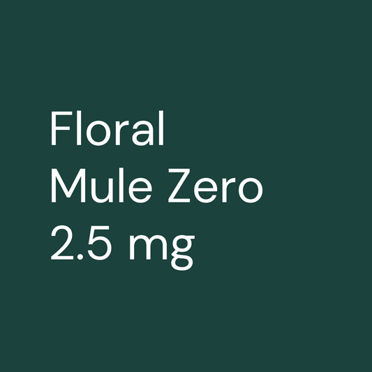 Floral Mule Zero 2.5 | 4-pack