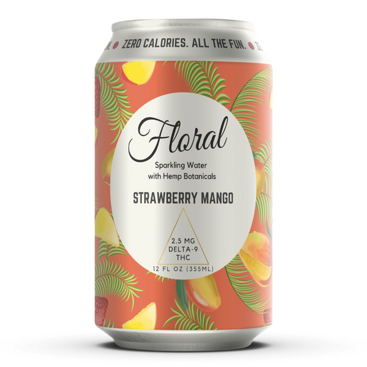 Floral Strawberry Mango | 4-pack