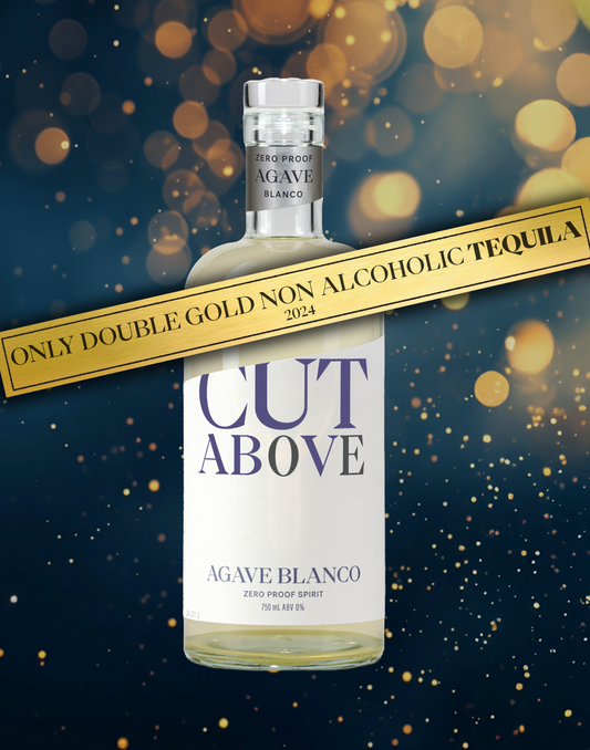 Cut Above Zero Proof Agave Blanco Tequila | 750ml Bottle