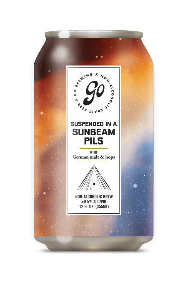 Go Brewing Suspended in a Sunbeam Pilsner | 6-pack
