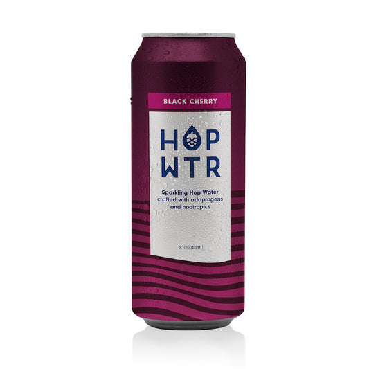 HOP WTR Black Cherry Sparkling Hop Water | 4-pack