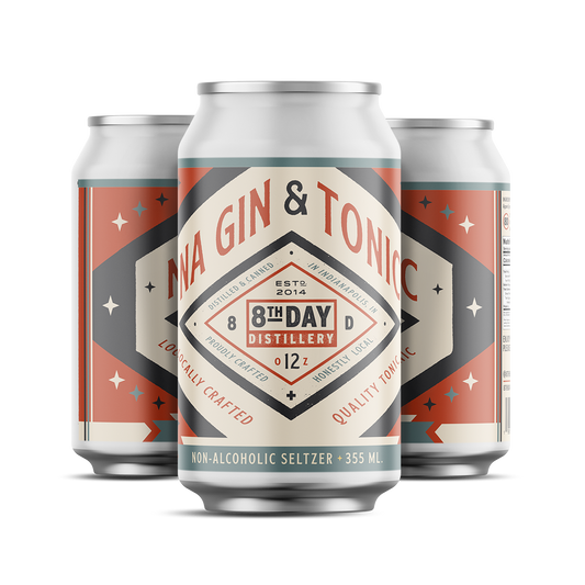 8th Day Distillery NA Gin & Tonic | 4-pack