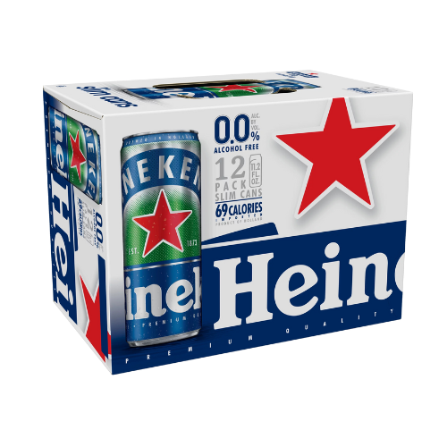 Heineken 0.0 | 12-pack Slim Cans