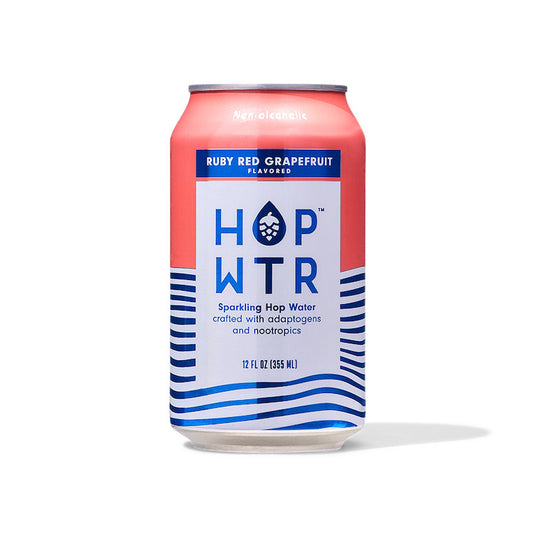 HOP WTR Ruby Red Grapefruit Hop Water | 6-pack