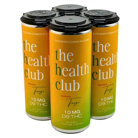The Health Club 12oz Mango Mint - 4pk
