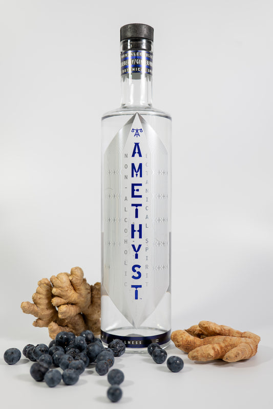 amethyst blueberry ginger mint bottle
