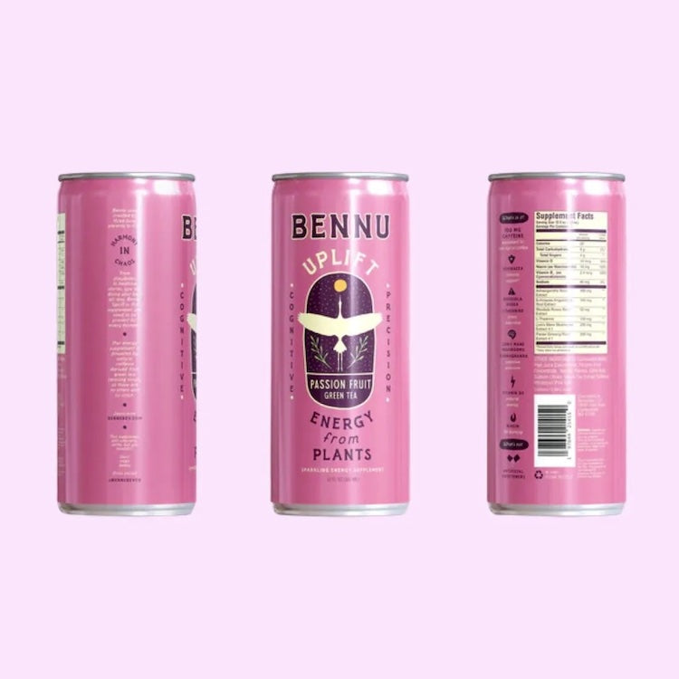 Bennu Uplift Passion Fruit Green Tea | 4-pack