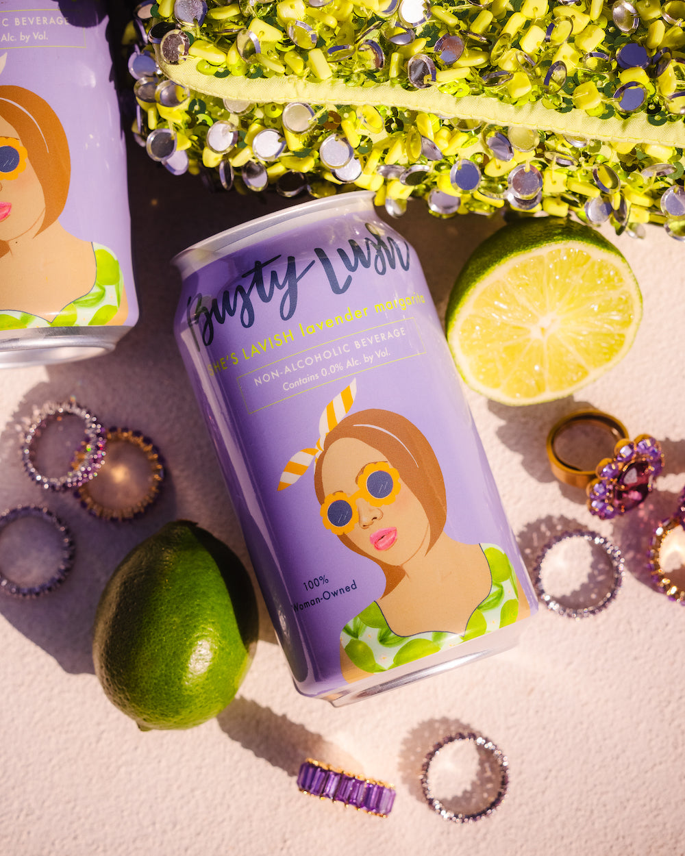 busty lush she's lavish lavender margarita