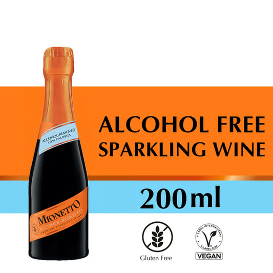 Mionetto Alcohol-Removed Sparkling Wine | 200ml Bottle