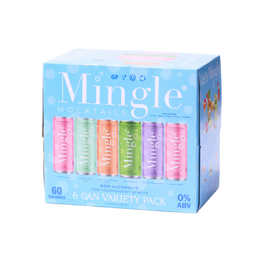 mingle six can variety pack