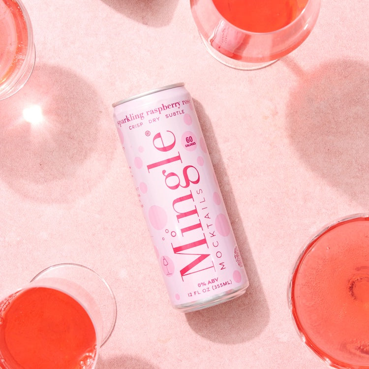 Mingle Sparkling Raspberry Rosé | 4-pack