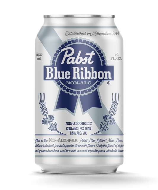 Pabst Blue Ribbon Non-Alcoholic | 6-pack