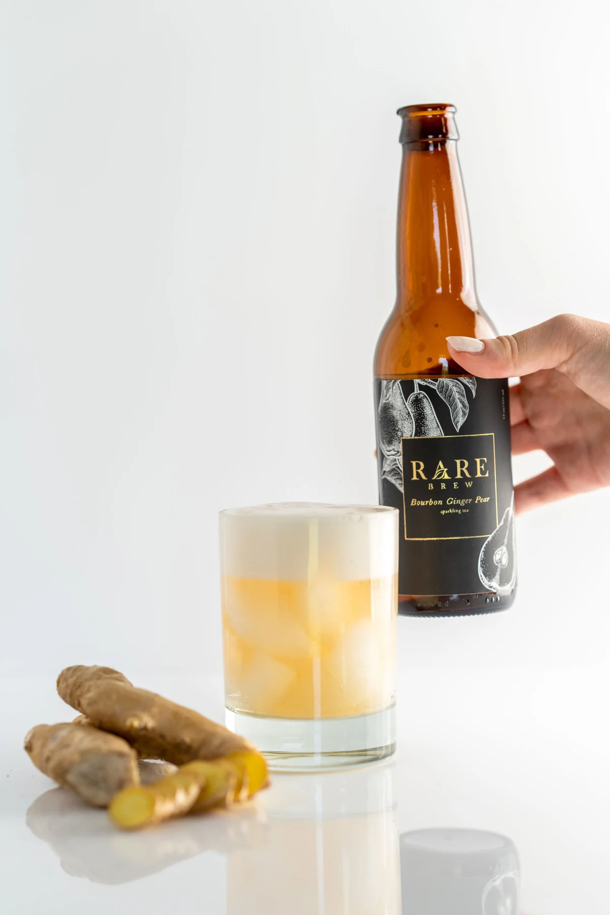 rare brew bourbon ginger pear