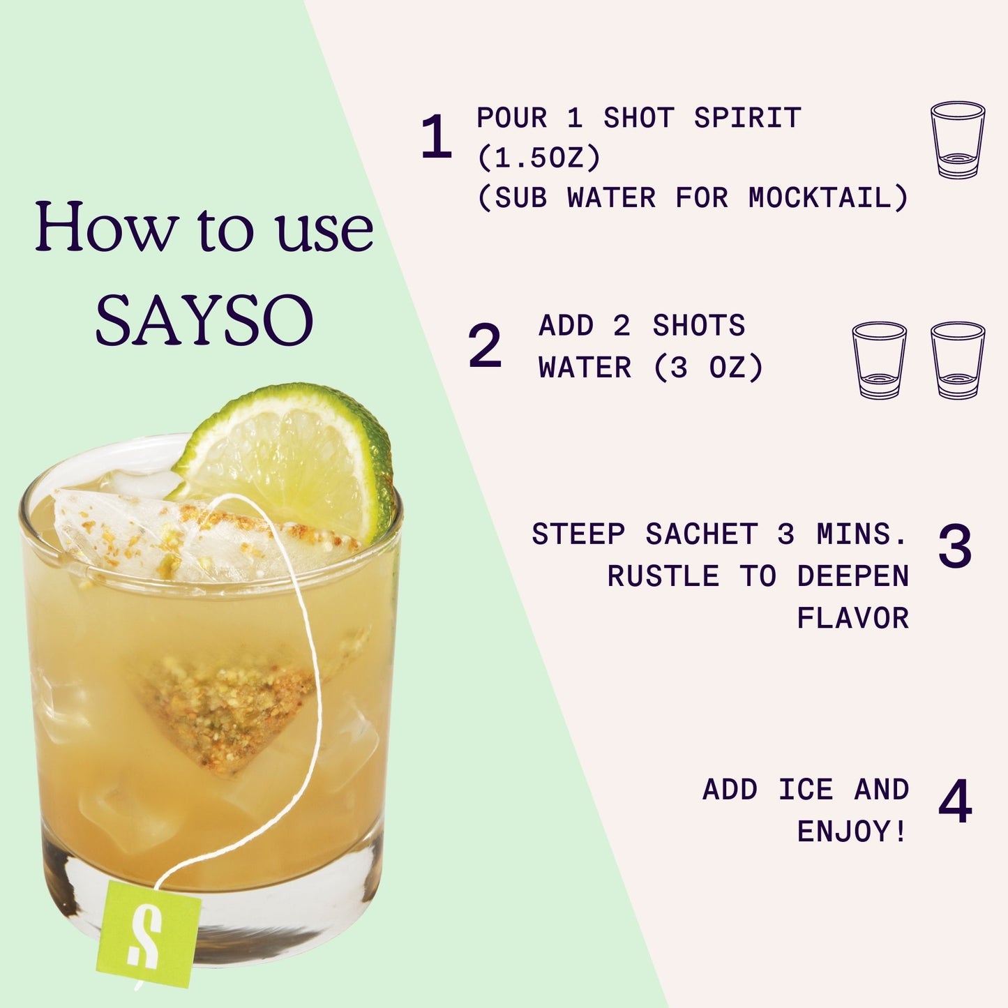 how to use sayso skinny spicy margarita