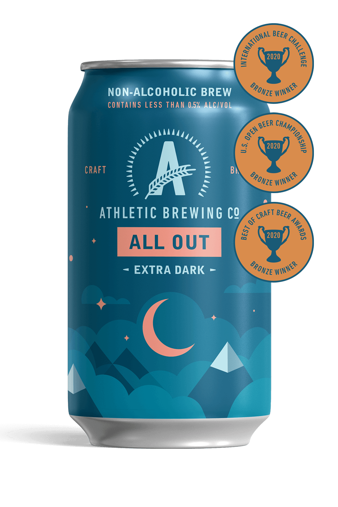 athletic brewing all out extra dark