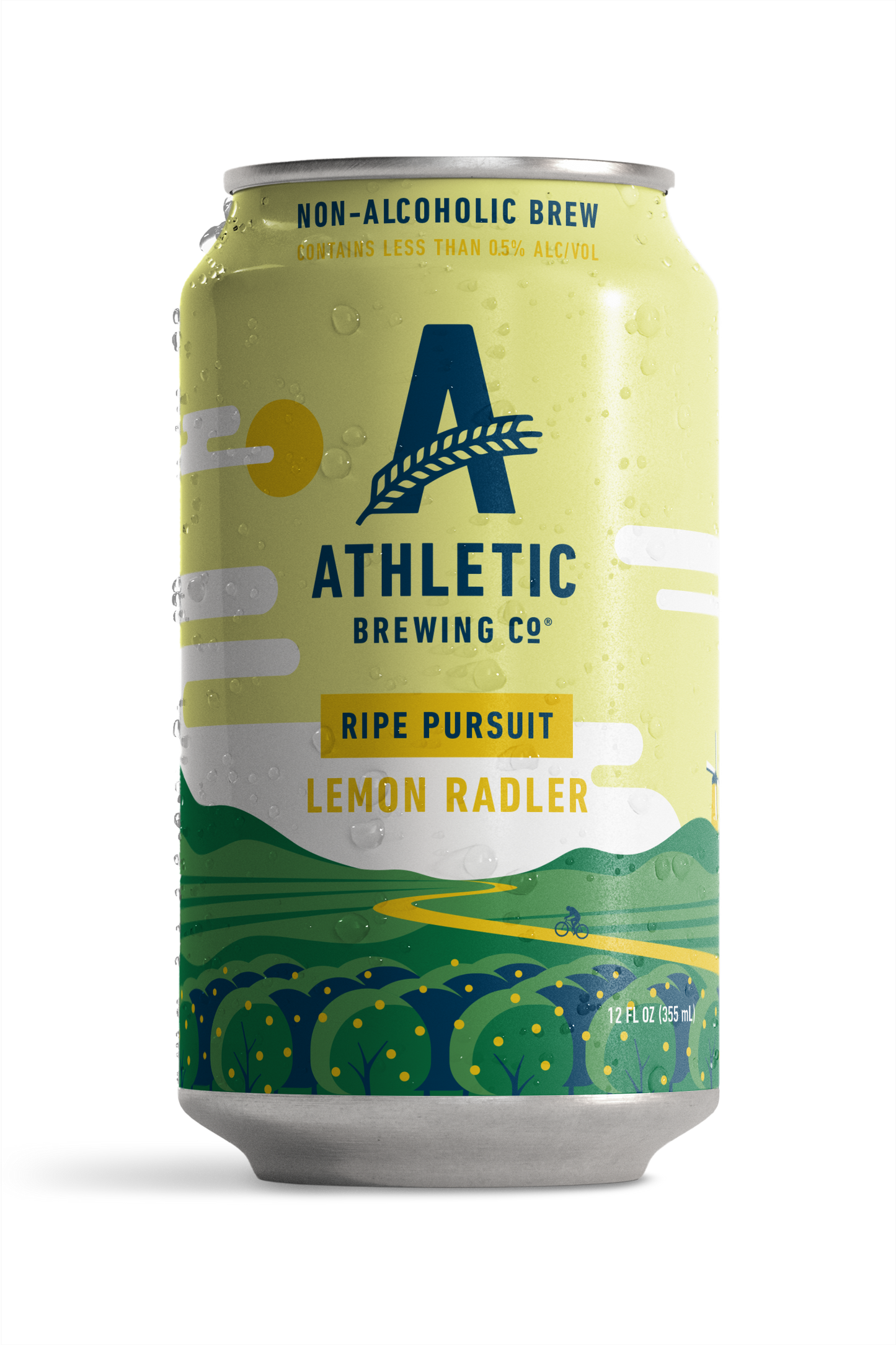 athletic brewing ripe pursuit lemon radler