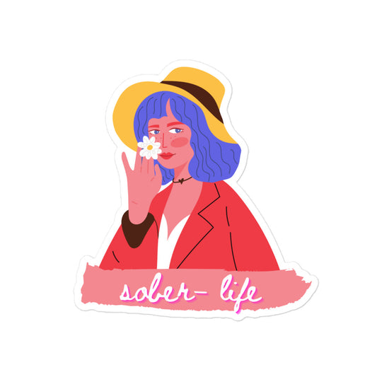 Sober-Life Bubble-free stickers