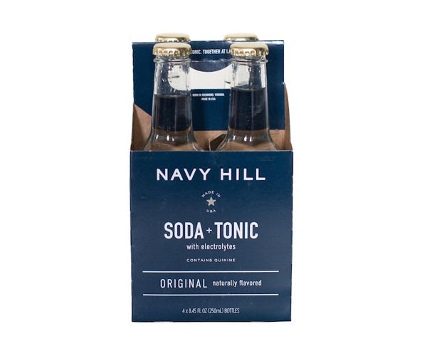 navy hill soda and tonic with electrolytes original