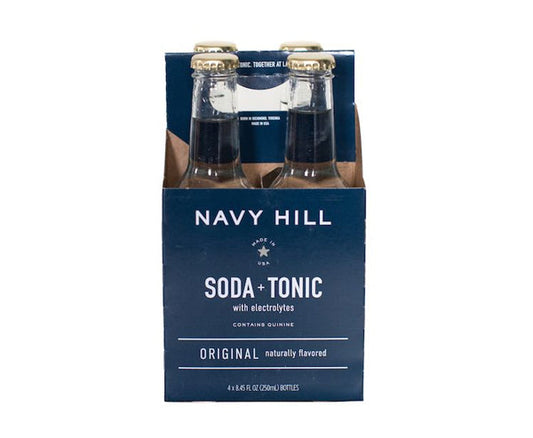navy hill soda and tonic with electrolytes original