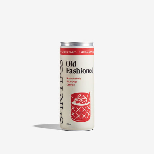 spiritless old fashioned cans